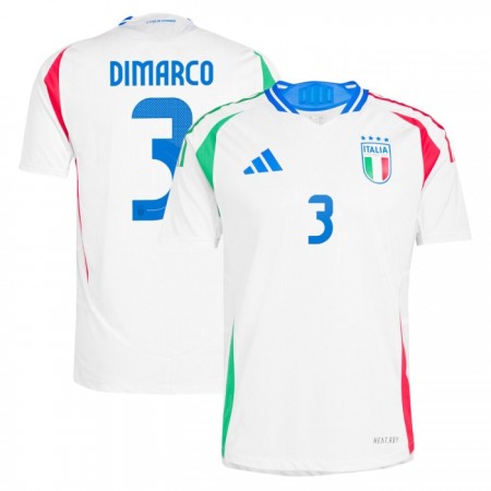 Camiseta Italia DiMarco 3 Segunda Euro 2024